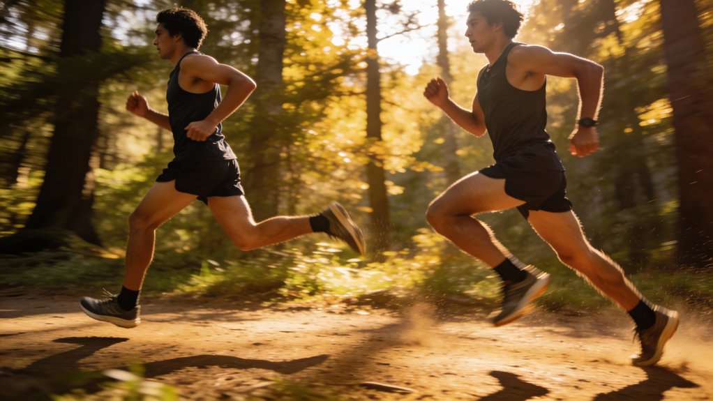 mix easy runs faster workouts